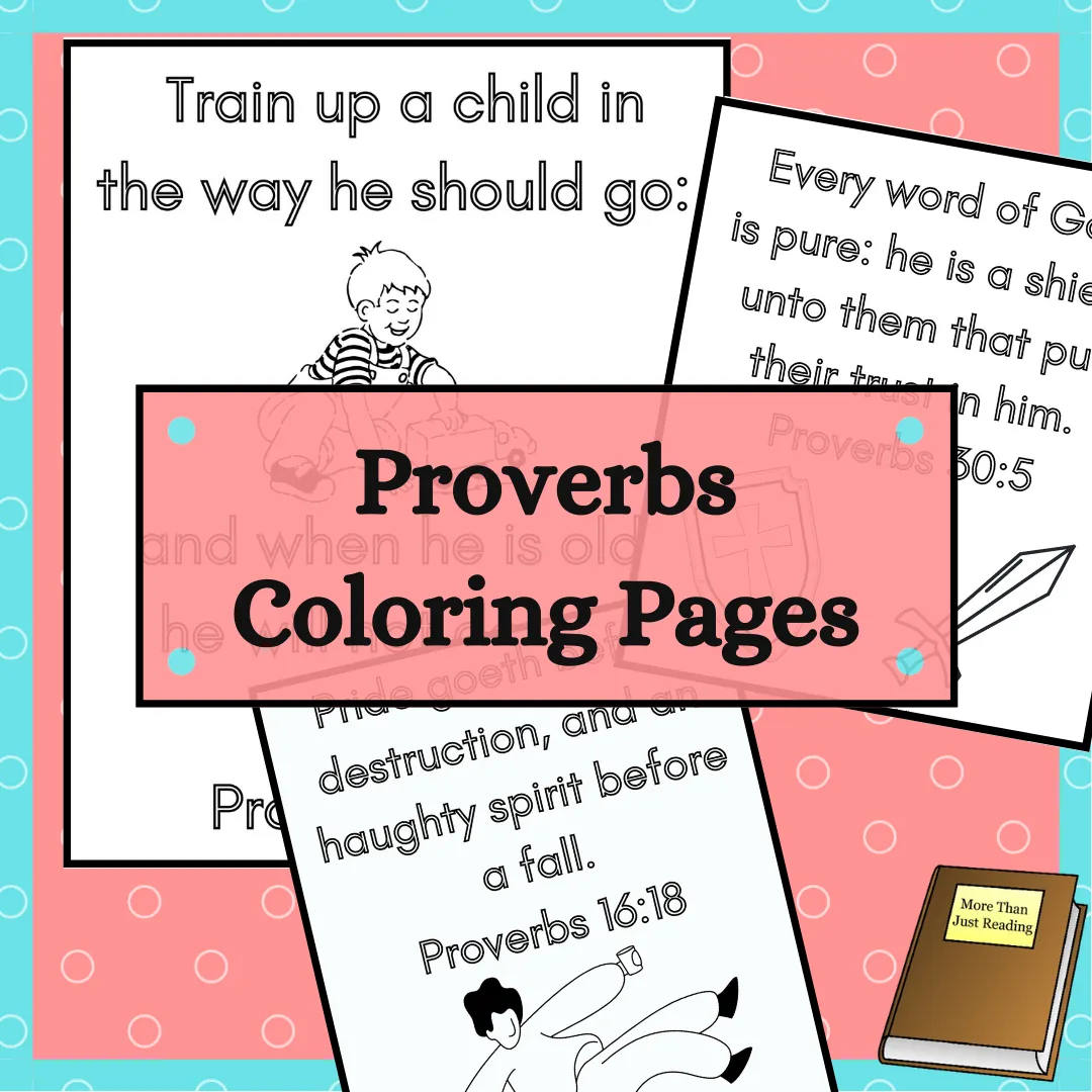 Proverbs Coloring Pages – cover
