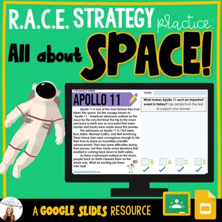 R.A.C.E. Strategy Practice: Space – cover