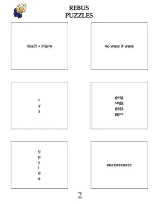 Rebus Puzzles – preview 1