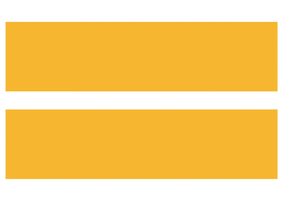 Solid mustard yellow border strips: two printable straight-edge trim pieces to cut out and line a bulletin board