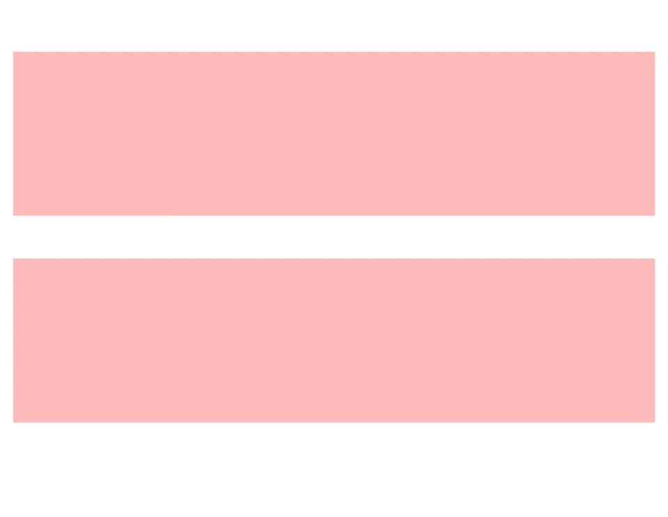 Solid pastel pink border strips: two straight-edge trim pieces to print, cut out and join along a bulletin board