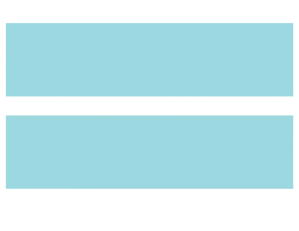 Solid light aqua border strips: two plain straight-edge pieces to print and trim for edging a display board