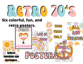 70S Classroom Theme – sample page 2