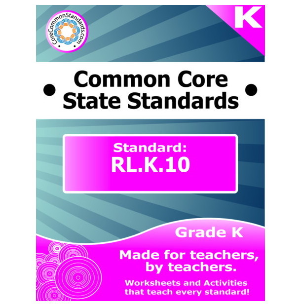 RL.K.10 Kindergarten Common Core Lesson teaching resource preview