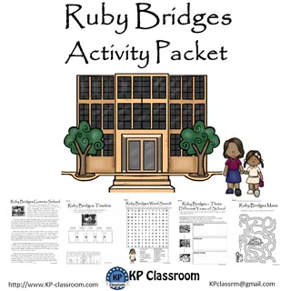 Ruby Bridges Activity Packet – Grades 1–5 – cover