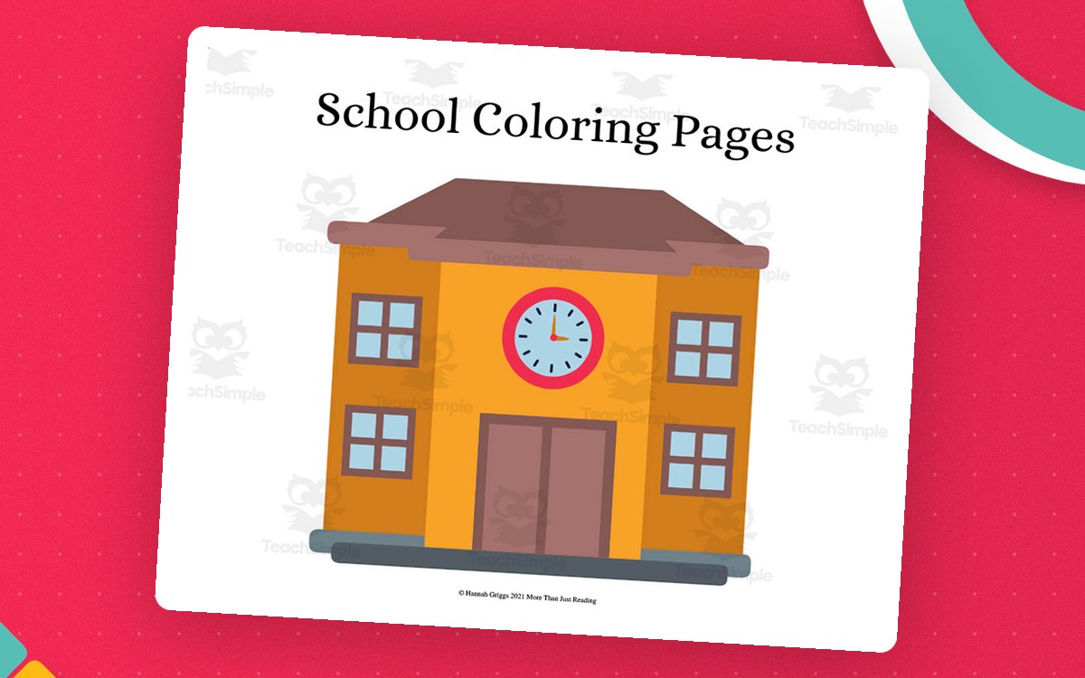 School Coloring Pages preview