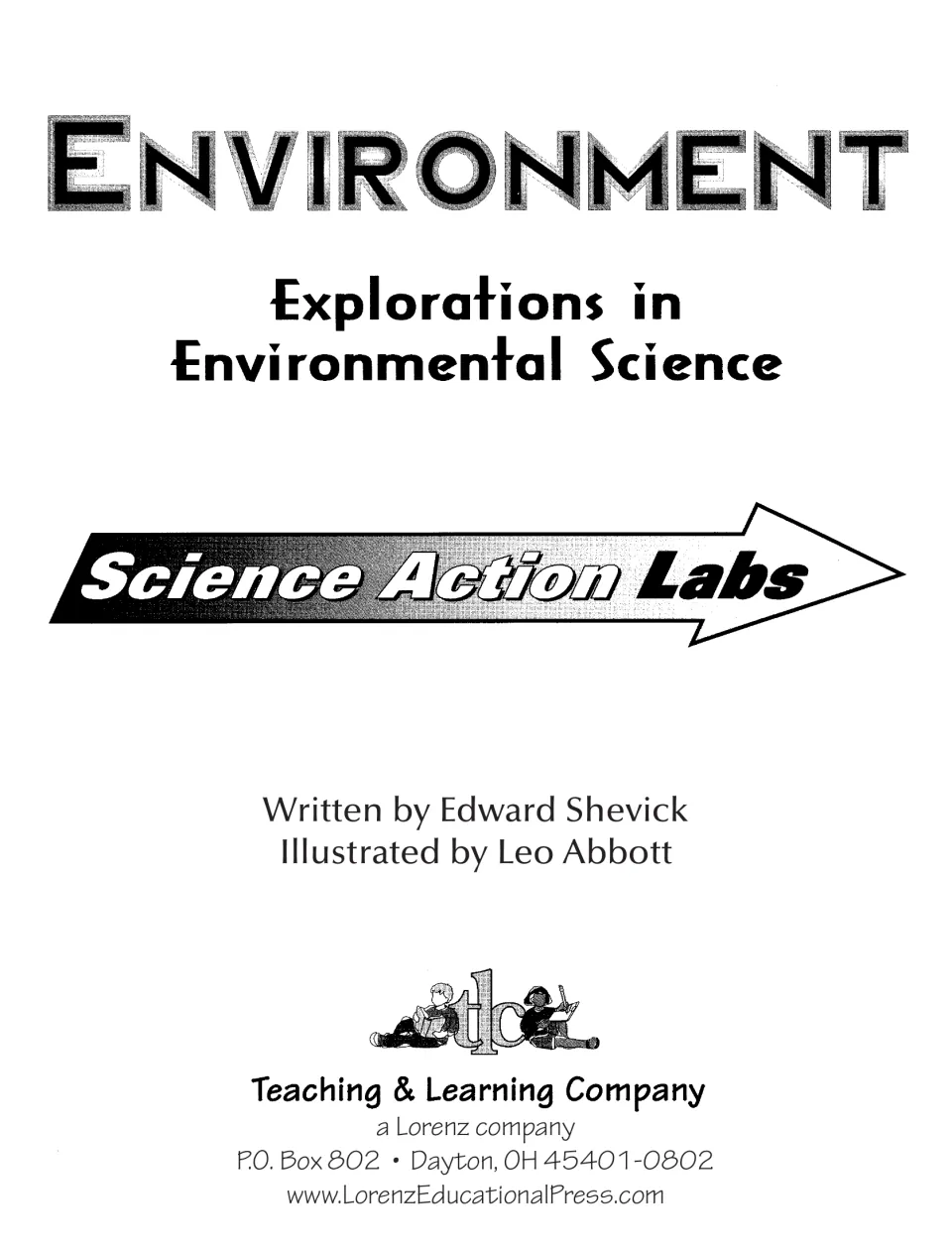 Title page naming author Edward Shevick, illustrator Leo Abbott and publisher Teaching & Learning Company