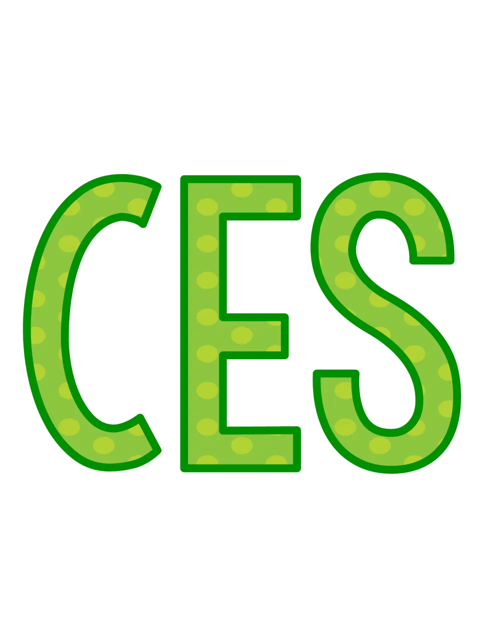Printable letters C, E, and S for 'Successful' in the bulletin board heading, continuing after U and C