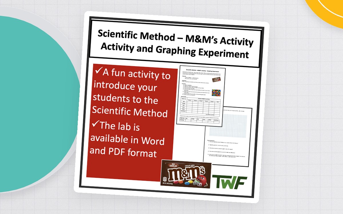 Scientific Method – M&M’s Activity – Graphing Experiment and Lesson preview