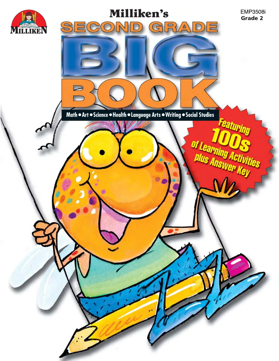 Cover of Milliken's Second Grade Big Book: math, art, science, health, language arts, writing and social studies activities