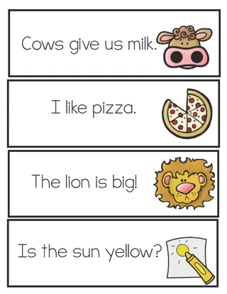 Sentence Fix-Ups Worksheet Pack – sample page 4