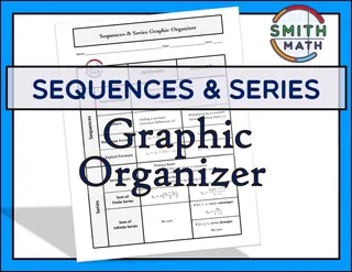 Sequences & Series Graphic Organizer – cover