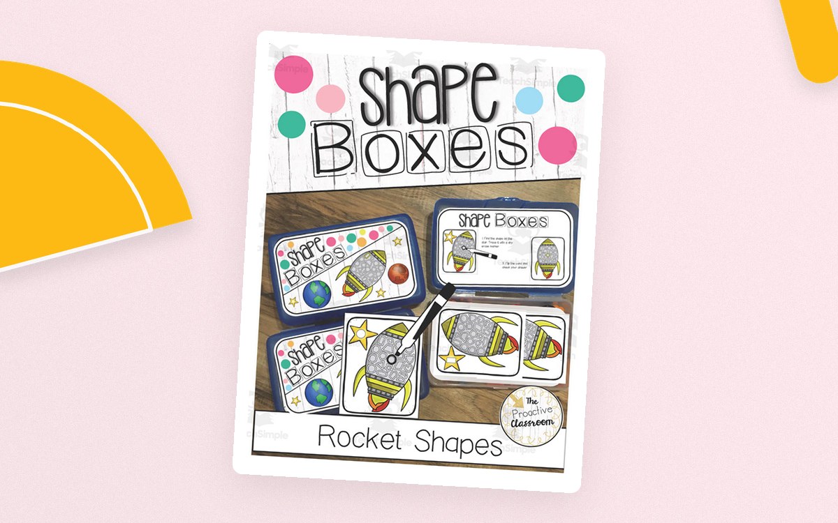 Shape Intervention Bins: Rocket Shapes preview
