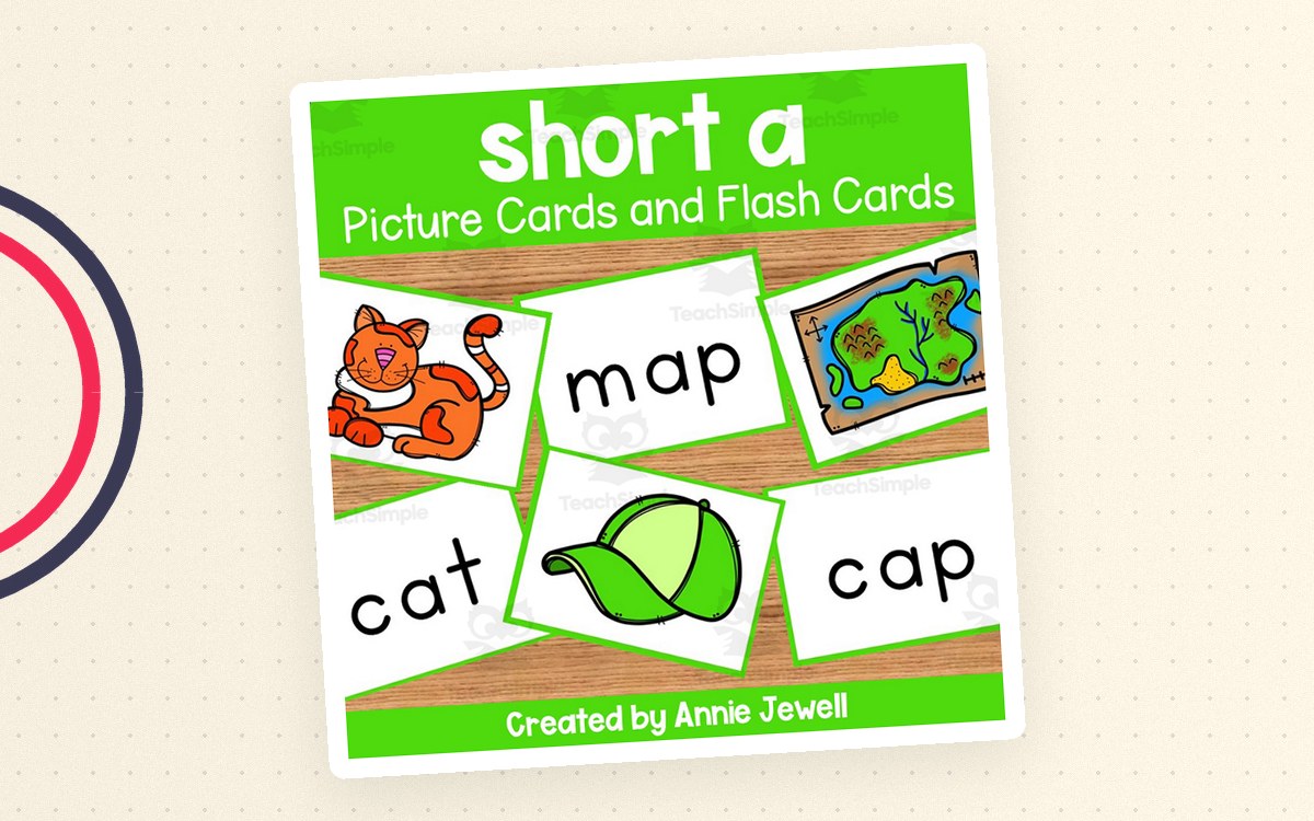 Short Vowel Flash Cards and Picture Cards - short a teaching resource preview