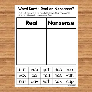Short Vowel Worksheets and Printables - short a – sample page 4