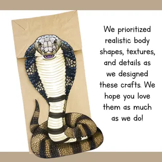 Snake | Paper Bag Puppet | Printable Craft – sample page 4
