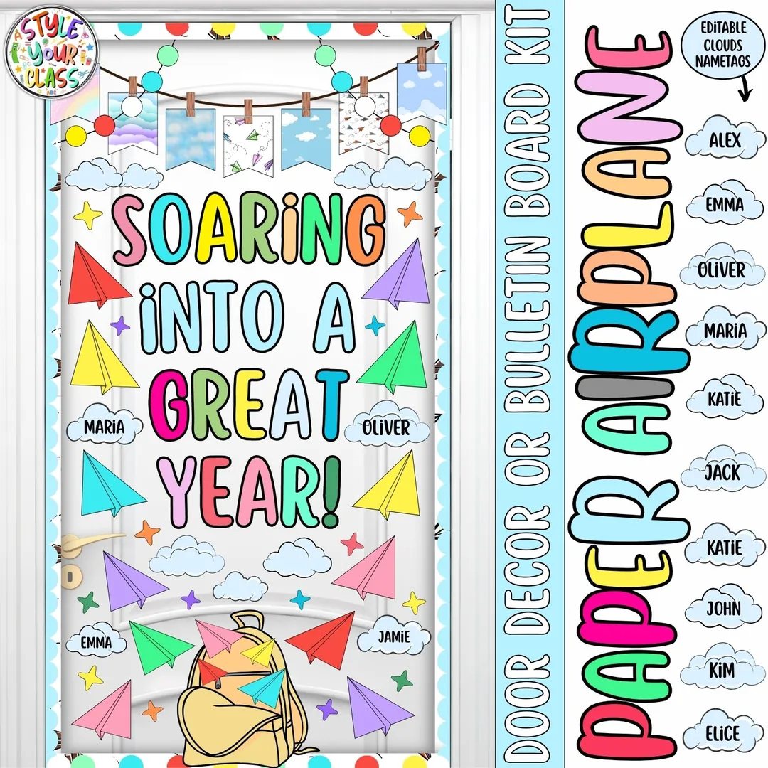 Soaring Into A New Year Bulletin Board – cover