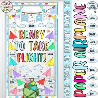 Soaring Into A New Year Bulletin Board – preview 1