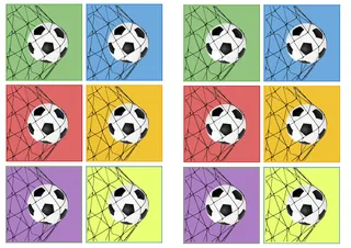 Soccer Game Printable – preview 1