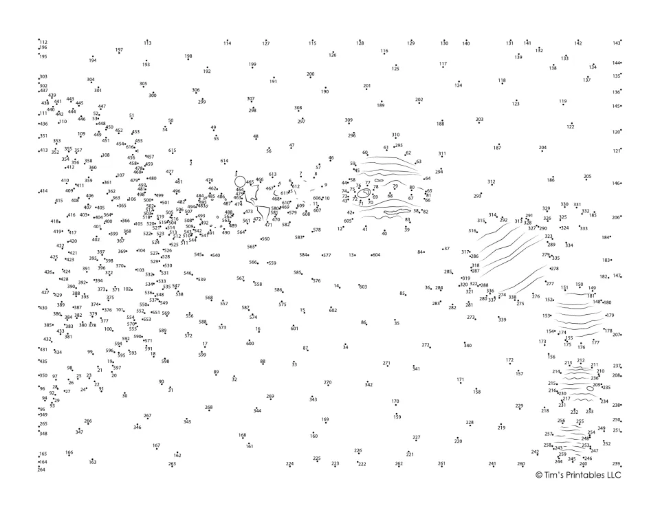 Solar system dot-to-dot: students connect more than 600 numbered dots in order to reveal the Sun, planets and orbits