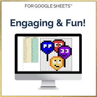 Solving One Step Equations Pixel Art – sample page 4