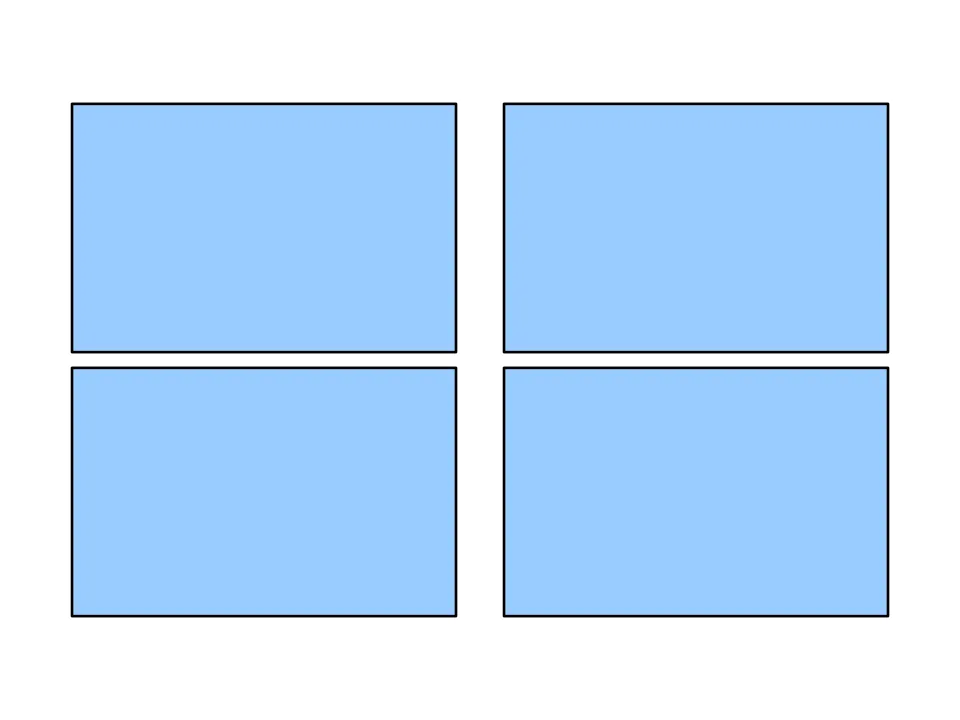 Blank shape cards for students to draw their own quadrilaterals and other figures to add to the sorting activity