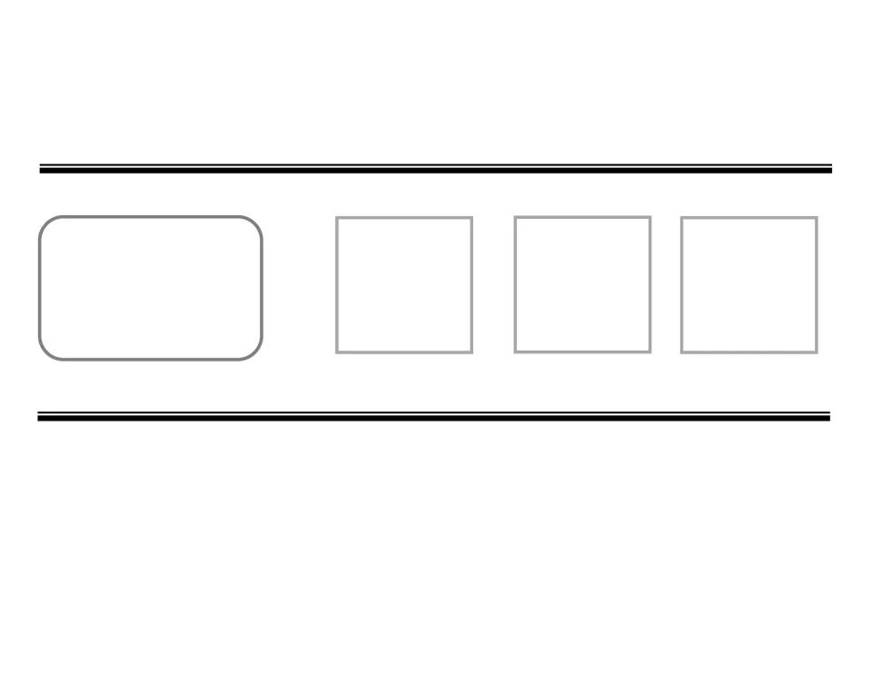 Single-category matching mat: one blank label spot followed by three spaces where students place items that match it