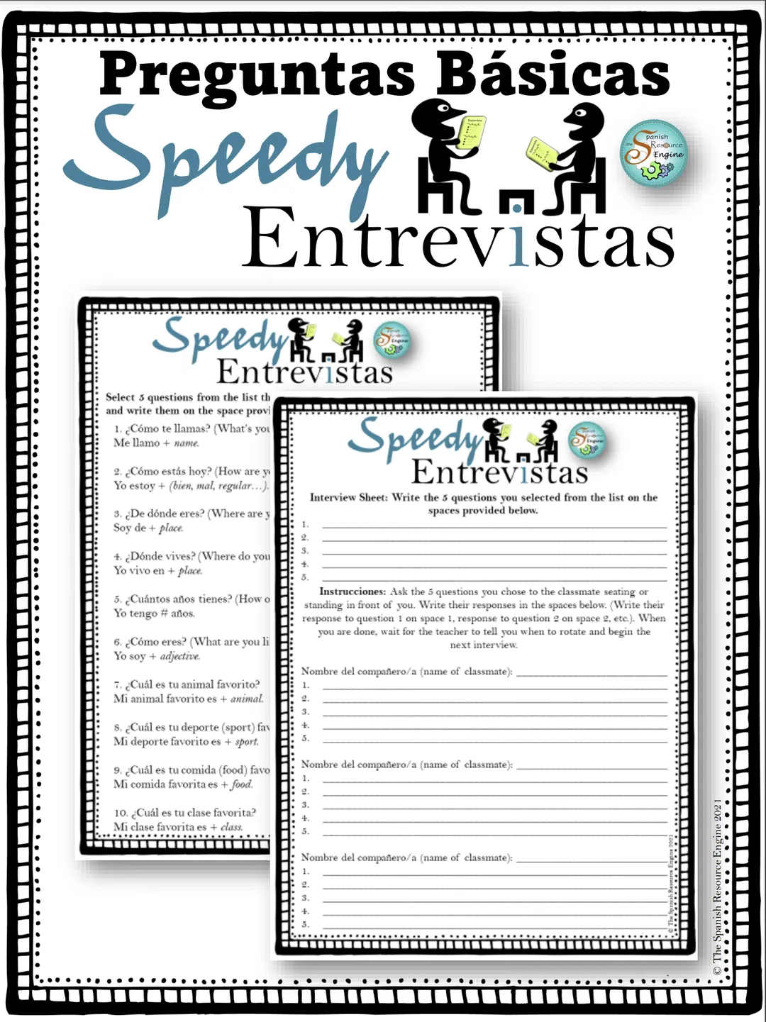 Spanish: Interview Questions – cover