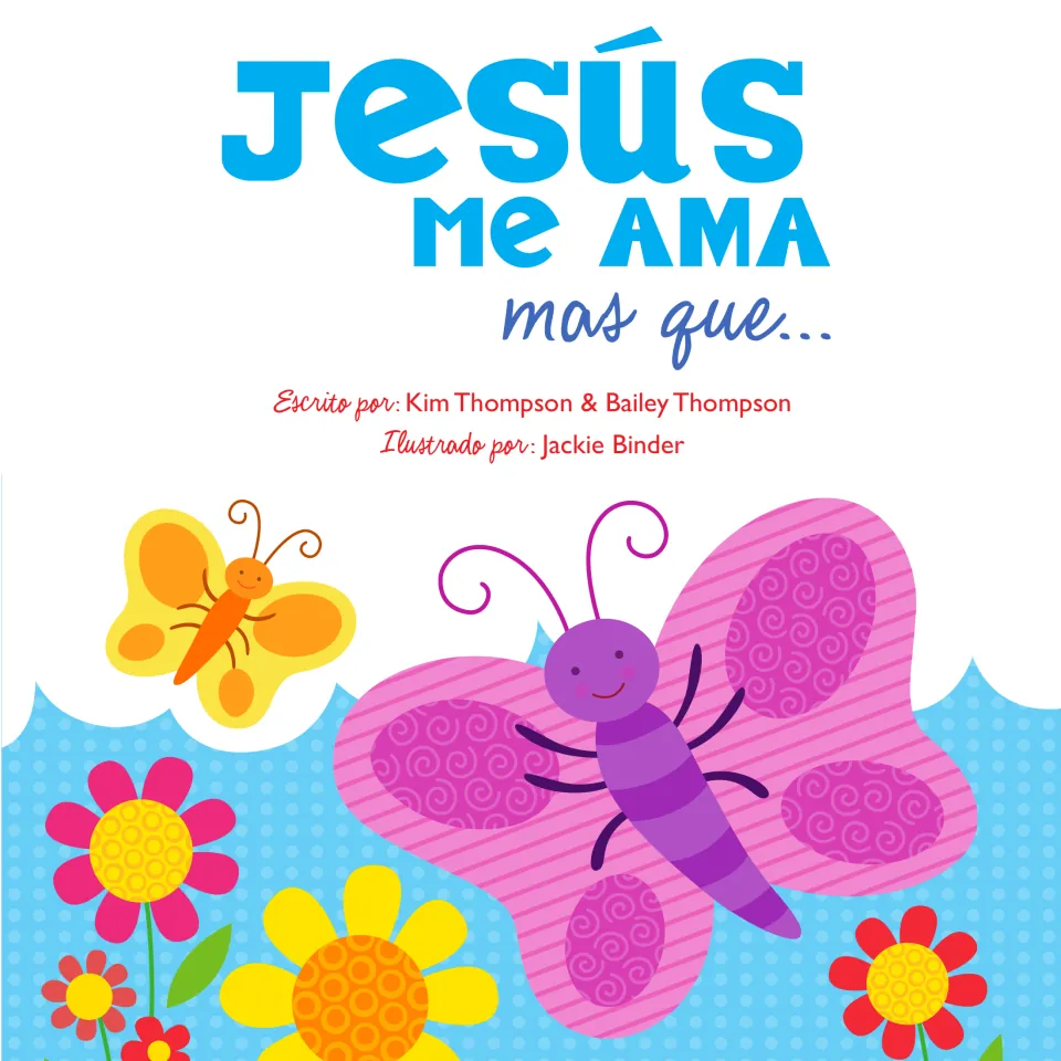 Title page of the Spanish eBook naming writers Kim and Bailey Thompson and illustrator Jackie Binder