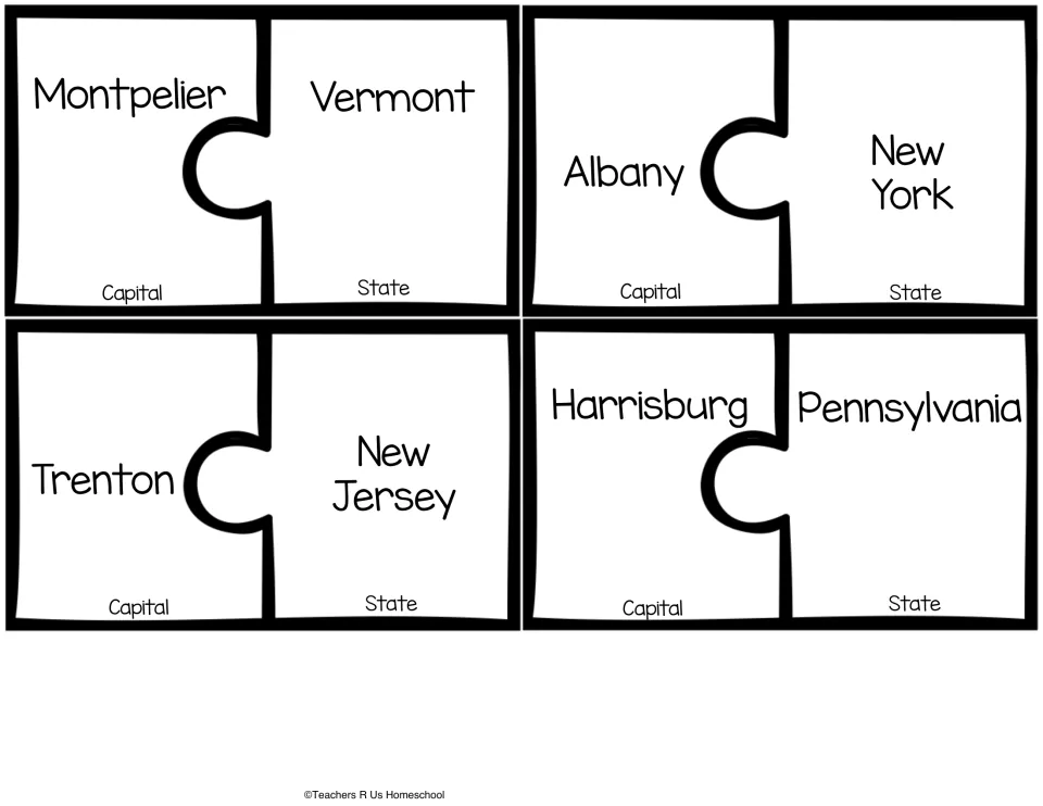 Northeast capitals: students join Montpelier, Albany, Trenton, Harrisburg to Vermont, New York, New Jersey, Pennsylvania