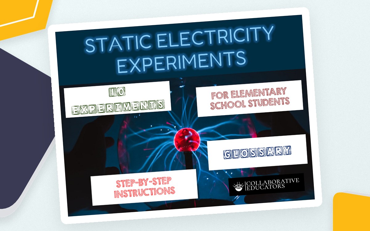 Static Electricity Experiments for Elementary School preview: What is Static Electricity