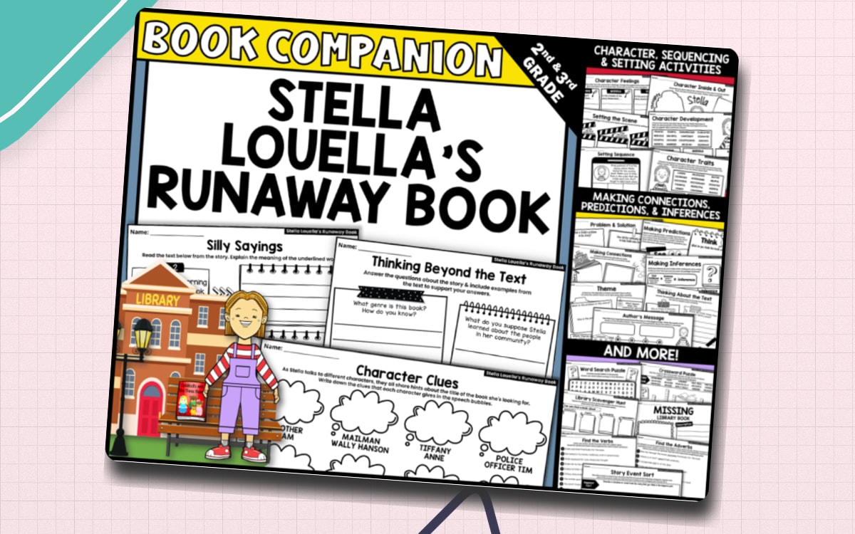 Stella Louella's Runaway Book Interactive Read-Aloud Activities preview