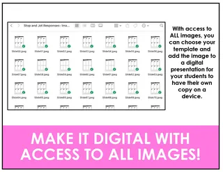 Stop and Jot Reading Response Notebook Pages – sample page 4