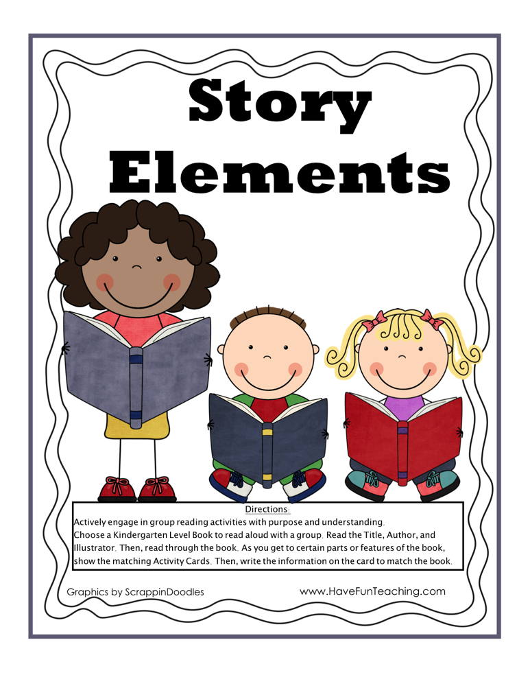 Story Elements Activity teaching resource preview