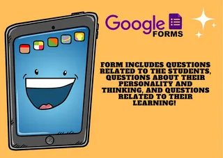 Student Interest Survey on Google Form – sample page 4