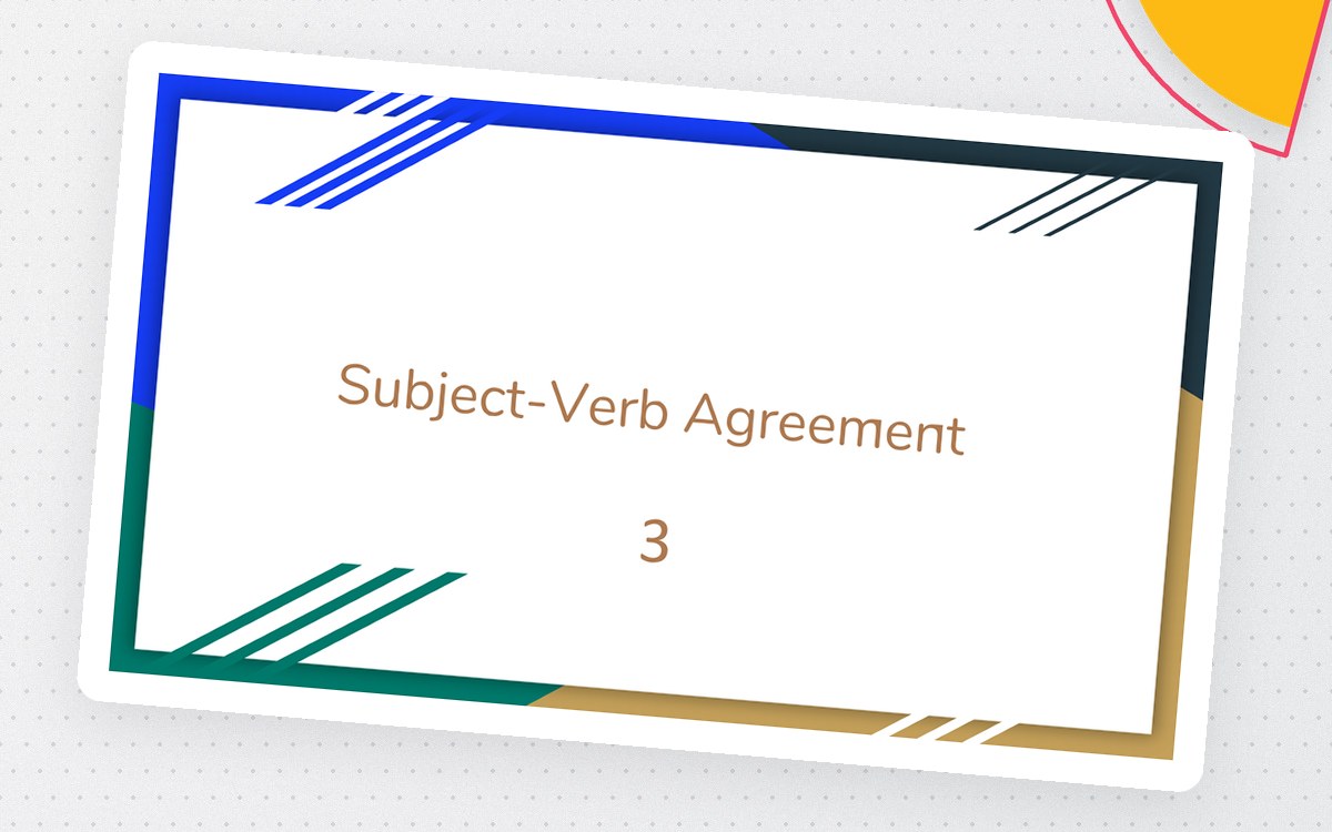 Subject-Verb Agreement Sample - Grades 1-2 Grammar (PPT) preview