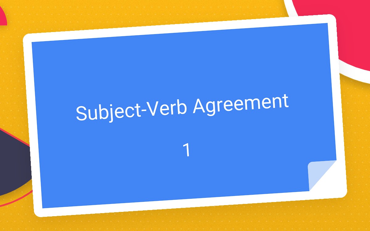 Subject-Verb Agreement Sample Lesson - Grammar Grade 5-6 (PPT) preview