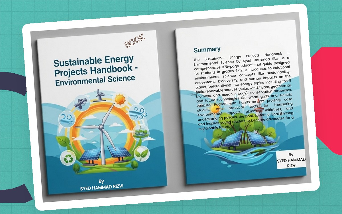 Sustainable Energy Projects Handbook - Environmental Science Book teaching resource preview
