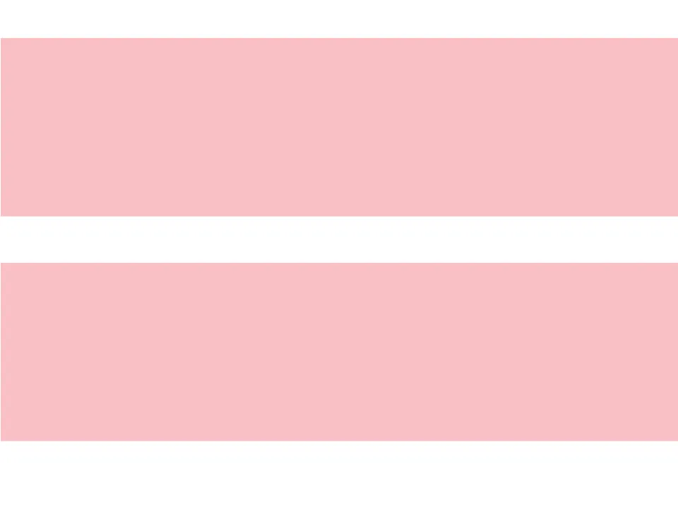 Two solid light pink bulletin board border strips, a coordinating option in the dessert classroom decor set