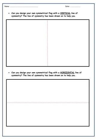 Symmetry; Flags – sample page 2