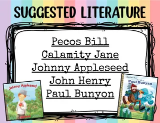 Tall Tale Anchor Charts: Genre Reference Posters – preview 2