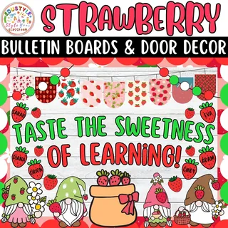 Strawberry Bulletin Board – Taste the Sweetness Kit – cover