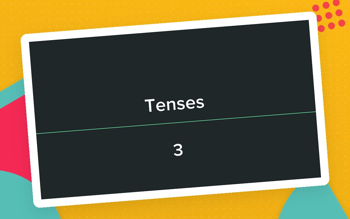 Tenses Sample Lesson - Grammar Grade 5-6 (PPT) preview