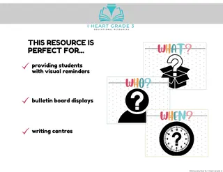 The 5 W'S Reference Posters – sample page 2