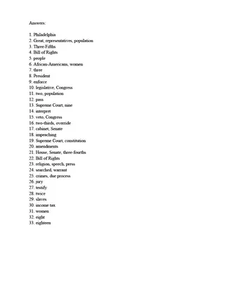 The Constitution Study Guide – preview