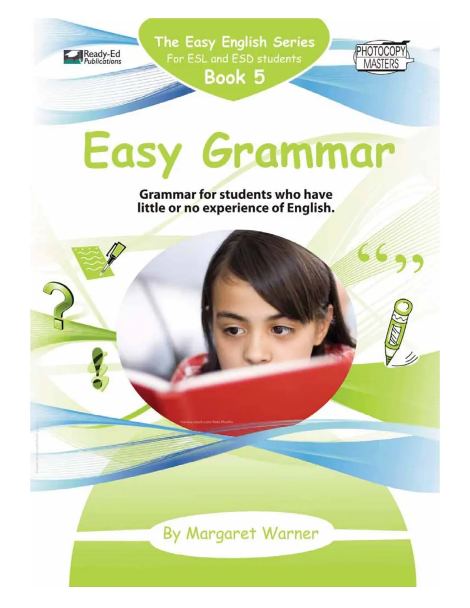 Cover of Easy Grammar, Book 5 in an English series for ESL and ESD students, written by Margaret Warner