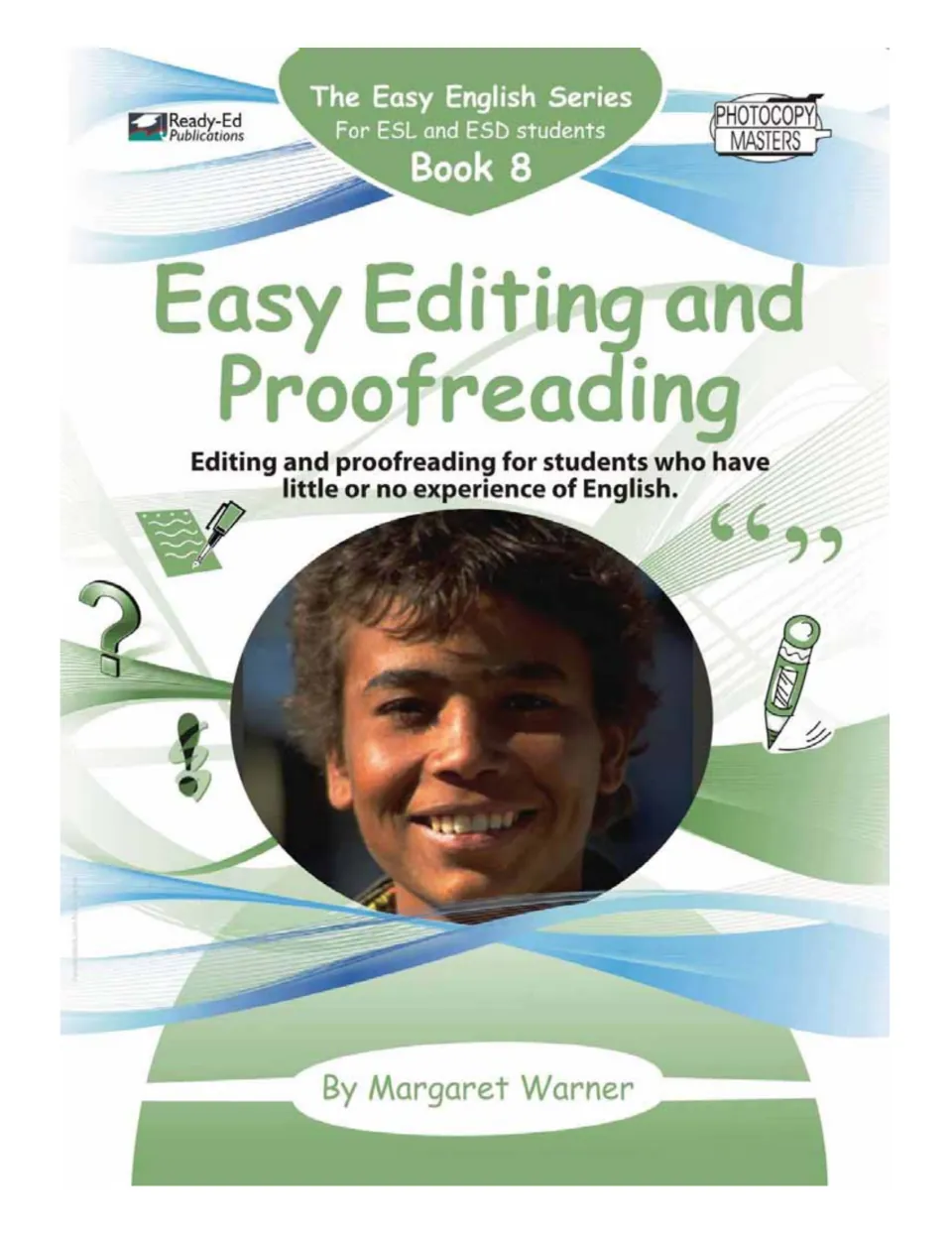 Cover of Easy Editing and Proofreading, Book 8 in the Easy English Series for ESL and ESD students