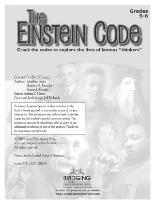 The Einstein Code – sample page 2