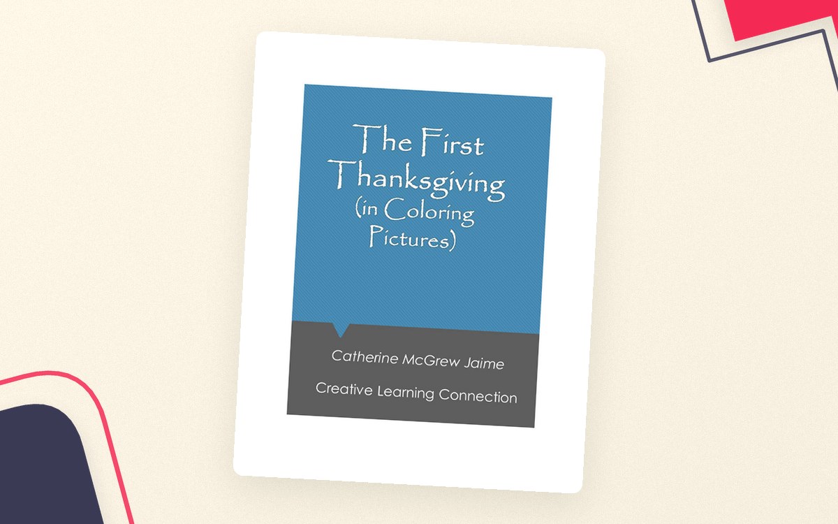 The First Thanksgiving - Coloring Pages preview