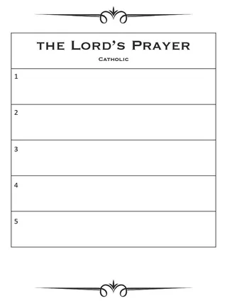 The Lord's Prayer Craft – Cut and Place Activity – sample page 3